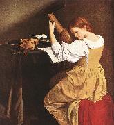 GENTILESCHI, Orazio Lute Player  eryy oil painting reproduction